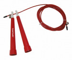 Švihadlo s ocelovým lankem červené