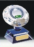 Skleněná trofej Bauer  CR 9369