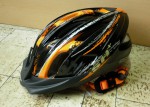 cyklo helma senior Pulse, orange/black, doprodej