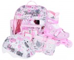 KITTY BABY SKATE (kolečkové brusle, chrániče, přilba), in line set