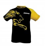 tričko Lion, černo-žluté