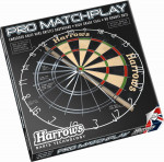 sisalový terč Matchplay Board, typ drátů nůž