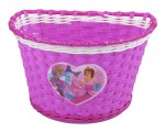 dětský koš na řídítka Girl, růžovo-bílá, 34150