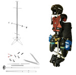 sušák na výstroj HOCKEY DRYER RACK 2D+, s doplňky