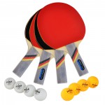 pálka na stolní tenis team school set, 54825
