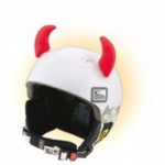 design UŠI Růžky - krátké, červené, doprodej