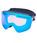 brýle lyžařské 983 MDAVZOW, black matt, smoke2, ice blue REVO