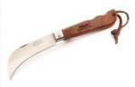 kapesní zavírací houbařský nůž 2071 s pojistkou - bubinga, 9 cm
