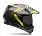 motokrosová přilba MX-9 Adventure, barricade Hi-Viz, 04907