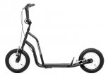 koloběžka OX, 12"/12", black/silver + DÁREK