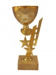 sportovní poháry PE662, sada 1. až 3. místo