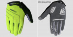 dámské dlouhoprsté cyklo rukavice LINES LADY, fluo
