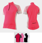 dámský cyklistický dres Nippon D, červená