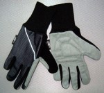 zimní rukavice běžecké  3F, broušená kůže po celé dlani