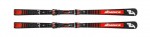 lyže DOBERMANN GSR RB FDT, black-red, set, doprodej