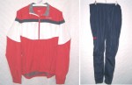 sportovní souprava Compact Track Suit,  červená, doprodej