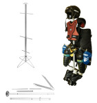 sušák na výstroj HOCKEY DRYER RACK 2D, bez doplňků