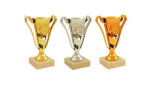 sportovní poháry PE029, 1. až 3. místo