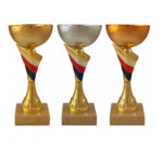 sportovní poháry ekonom PE014, sada 1. až 3. místo.