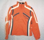zimní bunda Nextra, lt. orange-grey-cream, doprodej