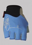 dámské cyklistické rukavice CHLORIS, modrá