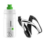 láhev dětská 0,35 L + košík ELITE Kit Ceo Jet dětský, zelená, 26343