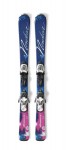 dětské lyže LITTLE BELLE FASTRAK + vázání M 4.5 FSTRK, blue- pink, set, doprodej