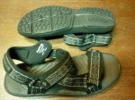 sandále Seacombe, RMF200, šedo-černá, doprodej