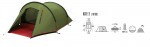 turistický stan Kite 2, pro 2 osoby, model 2020