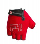 dětské cyklo rukavice F4, červená