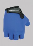 cyklistické rukavice BASIC, modrá, doprodej