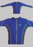 cyklistický dres PODZIMNÍ, dlouhý rukáv, modrá