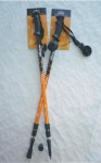 trekkingové hole Poles Walker, 140 cm, pár, oranžová