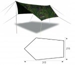 stanový přístřešek TRACE ONE, camouflage