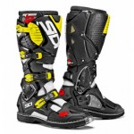 off road boty CROSSFIRE 3, white-black-yellow fluo, 2022
