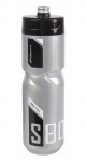 láhev S800 0,8 L, stříbrná-černá-bílá, 26400