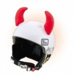 design Uši ROHY - VELKÉ, červené, č. 15