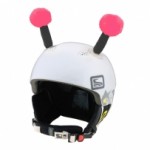 design Uši TYKADLA - růžovo / černá, č. 49