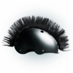 design číro Wiggystyle Mohawk, black, č. 39 