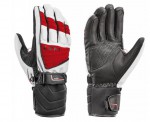 rukavice Griffin S, white-red, 636846304, doprodej