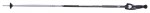 sjezdové hole Allmountain ski poles, black, doprodej