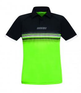 Donic junior polokošile Draft, černo-zelená