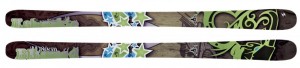 Blizzard freeride lyže Kabookie, flat + vázání Tyr Attack 13 LT, set, doprodej