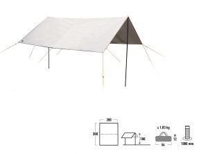 High Peak sluneční clona CAPRI 3.0