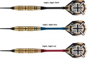 Harrows šipky CORSAIR, softip, 16g, set