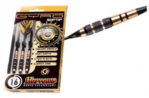 Harrows šipky GYRO, softip, 16g, set