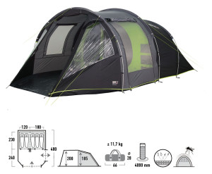 High Peak rodinný stan Paros 5, pro 5 osob