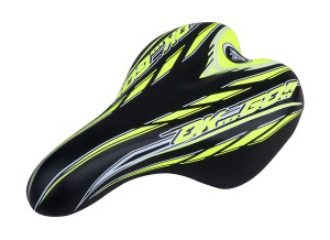 Selle Monte Grappa dětské sedlo OK Go 996,  pro 16-20", černo žlutá, 07271