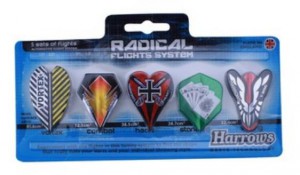 Harrows letky RADICAL SYSTEM FLIGHTS, sada