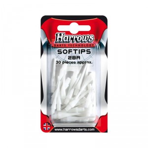 Harrows hroty plast SOFTTIPS 2BA, 30ks